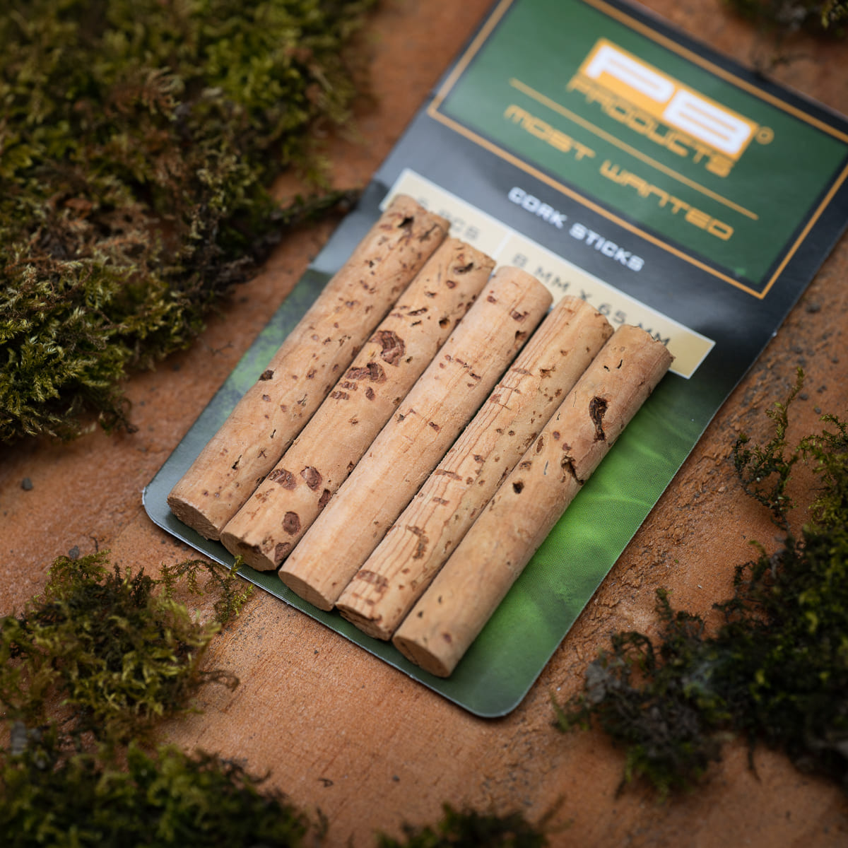 PB Products cork sticks refill 65 mm, 8 mm, detail